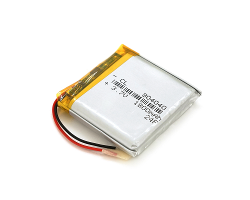 Літій-полімерний акумулятор 8*40*40mm (Li-ion 3.7В 1800мА·ч)
