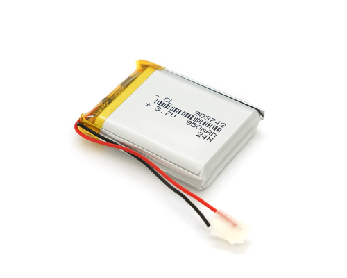 Літій-полімерний акумулятор 9*37*42mm (Li-ion 3.7В 950мА·год)