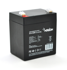 Тягова акумуляторна батарея Merlion EV 6-DZM-5, 12V 5Ah F2 (90*70*101), Q10