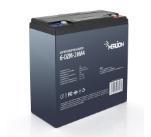 Тягова акумуляторна батарея AGM MERLION 6-DZM-20, 12V 20Ah M4 (181х77х167 мм) Q3 Тягова акумуляторна батарея AGM MERLION 6-DZM-20, 12V 20Ah M4 (181х77х167 мм) Q3