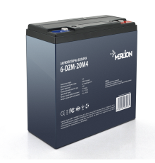 Тягова акумуляторна батарея AGM MERLION 6-DZM-20, 12V 20Ah M4 (181х77х167 мм) Q3