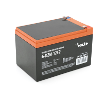 Тягова акумуляторна батарея AGM MERLION 6-DZM-12, 12V 12Ah F2 (151х98х101 мм) Orange Q3