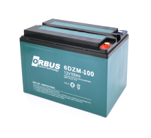 Акумуляторна батарея ORBUS 6-DZM-100 12V 100 Ah (215 x 140 x 165) 16,5kg Q1/48