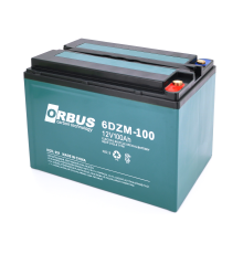 Акумуляторна батарея ORBUS 6-DZM-100 12V 100 Ah (215 x 140 x 165) 16,5kg Q1/48
