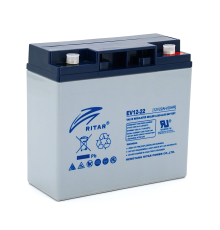 Тягова акумуляторна батарея RITAR EV12-22,12V 22Ah, M5 ( 181 х 77 х 170 ), Q4