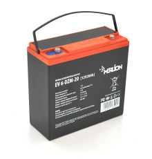 Тягова акумуляторна батарея Merlion EV 6-DZM-20, 12V 20Ah M5 (181*77*170), Q3