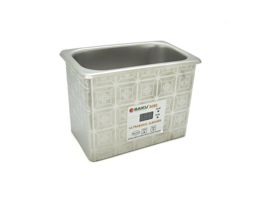 Ультразвукова ванна BAKKU BK3050 Два режими роботи (35W та 50W), металевий корпус (220*155*173) 1,2 кг