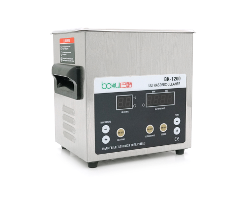 Ультразвукова ванна BAKKU BK-1200 з функцією дегазації рідини (1.6L, 60W, 40 kHz, підігрів до 80 гр. C, таймер до 99 хв.)