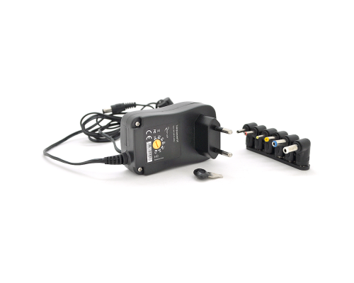 Універсальний БП Input 100V-240V 50-60Mhz, Output :3V-12V-2.A 24W, 6 Г-подібних роз'ємів 2.35*0.75/ 3.0*1.1/3.5*1.35/4.0*1.7 /5.5 BOX Універсальний БП Input 100V-240V 50-60Mhz, Output :3V-12V-2.A 24W, 6 Г-подібних роз'ємів 2.35*0.75/ 3.0*1.1/3.5*1.35/4.0*1.7 /5.5 BOX
