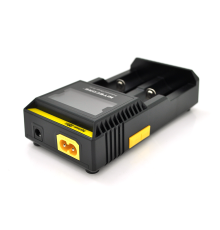 Зарядний пристрій універсальний Nitecore Digicharger D2, 2 канали, LCD дисплей, підтримує Li-ion, Ni-MH та Ni-Cd AA (R6), ААA (R03), AAAA, С (R14)