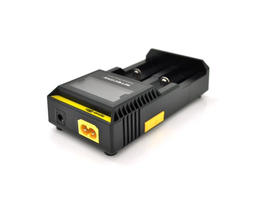 Зарядний пристрій універсальний Nitecore Digicharger D2, 2 канали, LCD дисплей, підтримує Li-ion, Ni-MH та Ni-Cd AA (R6), ААA (R03), AAAA, С (R14)
