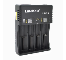 ЗУ універсальне Liitokala Lii-PL4, 4 канали, LED індикація, підтримує Li-ion, Ni-MH та Ni-Cd AA (R6), ААA (R03), AAAA, С (R14)