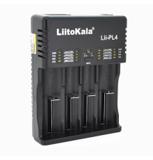 ЗУ універсальне Liitokala Lii-PL4, 4 канали, LED індикація, підтримує Li-ion, Ni-MH та Ni-Cd AA (R6), ААA (R03), AAAA, С (R14)
