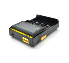 Зарядний пристрій універсальний Nitecore Digicharger D4, 4 канали, LCD дисплей, підтримує Li-ion, Ni-MH та Ni-Cd AA (R6), ААA (R03), AAAA, С (R14)