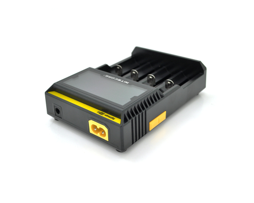 Зарядний пристрій універсальний Nitecore Digicharger D4, 4 канали, LCD дисплей, підтримує Li-ion, Ni-MH та Ni-Cd AA (R6), ААA (R03), AAAA, С (R14)