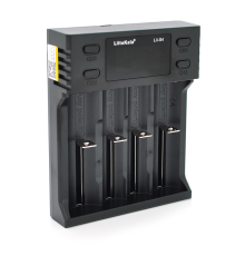 ЗУ універсальне Liitokala Lii-S4, 4 канали, LCD дисплей, підтримує Li-ion, Ni-MH та Ni-Cd AA (R6), ААA (R03), AAAA, С (R14)