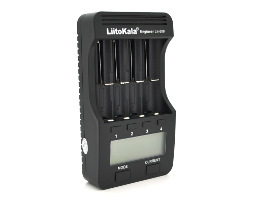 ЗУ універсальне Liitokala Lii-500, 4 канали, LCD дисплей, підтримує Li-ion, Ni-MH та Ni-Cd AA (R6), ААA (R03), AAAA, С (R14) ЗУ універсальне Liitokala Lii-500, 4 канали, LCD дисплей, підтримує Li-ion, Ni-MH та Ni-Cd AA (R6), ААA (R03), AAAA, С (R14)