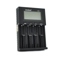 ЗУ універсальне Liitokala Lii-M4, 4 канали, 5V Type C, LED display, підтримує Li-ion, 3.7V/1.2V AA/AAA 18650/26650/16340/14500/10440/18500