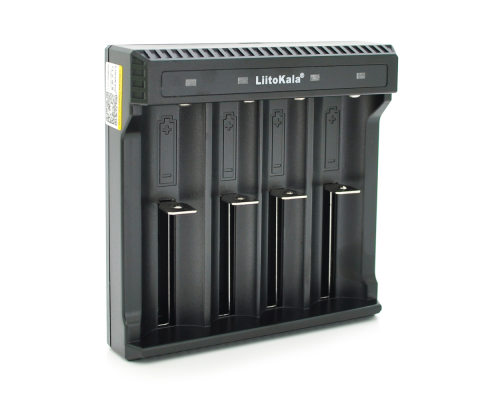 ЗУ універсальне Liitokala Lii-L4, 4 канали, LED індикація, підтримує Li-ion, 10430/10440/14500/16340/17670/18500/18650/26650/25500/26700