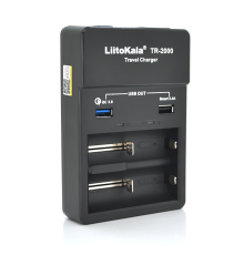 ЗУ універсальне Liitokala Lii TR-2000 + USB1-QC 3.0, USB2-5V 2.4A