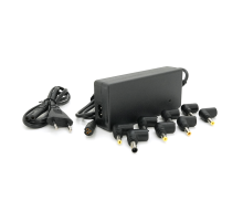 Універсальний БП 19V 4.74A 90W, High Quality, корпус - пласт, 8 роз'ємів + каб. харчування, BOX, Q50