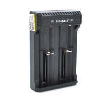 ЗУ універсальне Liitokala Lii-L2, 2 канали, LED індикація, підтримує Li-ion, 10430/10440/14500/16340/17670/18500/18650/26650/25500/26700