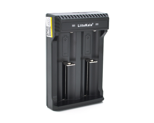 ЗУ універсальне Liitokala Lii-L2, 2 канали, LED індикація, підтримує Li-ion, 10430/10440/14500/16340/17670/18500/18650/26650/25500/26700
