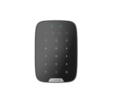 Бездротова сенсорна клавіатура з RFID-зчитувач і підтримкою Bluetooth Ajax KeyPad Plus black