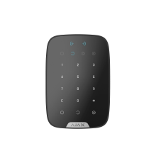 Бездротова сенсорна клавіатура з RFID-зчитувач і підтримкою Bluetooth Ajax KeyPad Plus black