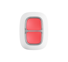 Бездротова екстрена кнопка Ajax DoubleButton white