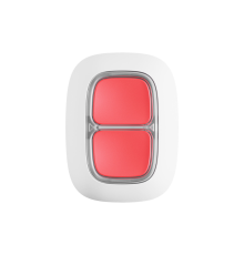 Бездротова екстрена кнопка Ajax DoubleButton white