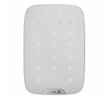 Бездротова сенсорна клавіатура з RFID-зчитувачем та підтримкою Bluetooth Ajax KeyPad Plus white