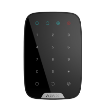 Бездротова сенсорна клавіатура Ajax KeyPad black