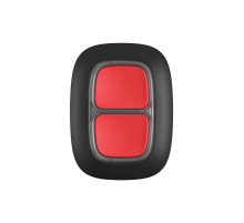 Бездротова екстрена кнопка Ajax DoubleButton black