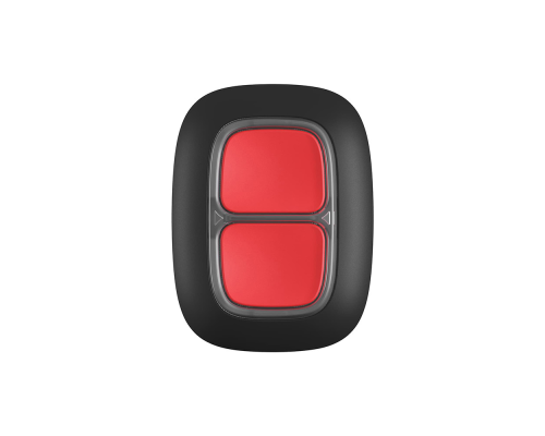Бездротова екстрена кнопка Ajax DoubleButton black