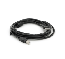 Кабель USB 2.0 AM/BM, 3.0m, 1 ферит, чорний, Пакет Q200