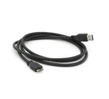 Кабель Usb 3.0 AM to Micro-B black 1.5m для жорстких дисків