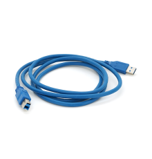 Кабель USB 3.0 AM/BM 1,8 м blue для периферії