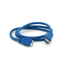Кабель Usb 3.0 AM to Micro-B 0.8m для жорстких дисків