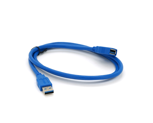 Подовжувач USB 3.0 AM/AF, 1.0m, Blue, пакет