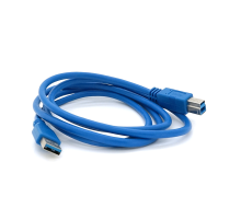 Кабель USB 3.0 AM/BM 1,5 м blue для периферії
