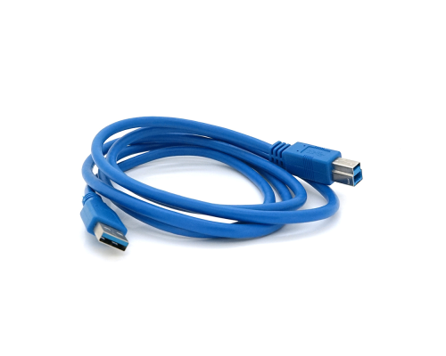 Кабель USB 3.0 AM/BM 1,5 м blue для периферії