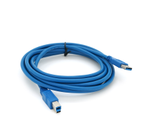 Кабель USB 3.0 AM/BM 3,0 м blue для периферії