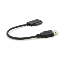 Кабель Usb 3.0 AM to SATA black 0.12m для ODD приводів
