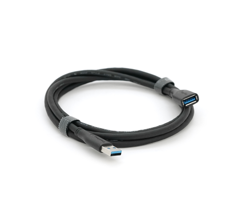 Подовжувач VEGGIEG USB 3.0 AM/AF, 1.5m, Black
