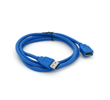Подовжувач USB 3.0 AM/AF, 1.5m, Blue, Q200 Подовжувач USB 3.0 AM/AF, 1.5m, Blue, Q200