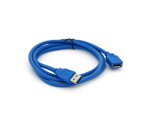 Подовжувач USB 3.0 AM/AF, 1.5m, Blue, Q200