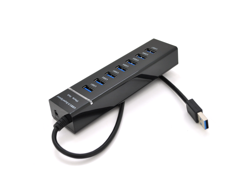 Хаб USB 3.0 UH-703 (7 портів USB3.0) підтримка до 1TB, Blister