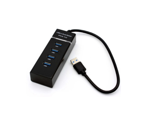 Хаб USB 3.0 UH-303, 4 порту, підтримка до 1TB, Black, Blister Хаб USB 3.0 UH-303, 4 порту, підтримка до 1TB, Black, Blister