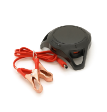 Портативний HUB із крокодилами на 5*USB2.0, живлення 12В, Black, Box